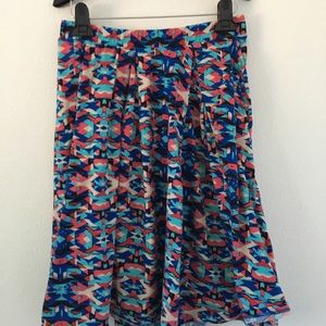 LuLaRoe Pleated Skirt. M